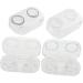 Homsfou 8-Piece Contact Lens Container Organizer - Cosmetic Lenses Storage Box & Cleaning Tool Case for Glasses - Buy Online on GoSupps.com