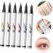 SOESFOUFU 6pcs Eyeliner Pen for Women Eyeliner Stencils Pink Eyeliner Red Eyeliner Cosmetics Abs Miss Girl - Buy Online on GoSupps.com