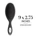 Detangling Brush for Hair Extensions - The Hair Shop 909 Ergonomic Detangler for Dry/Wet Natural Curly Hair - Men & Women - Buy Online on GoSupps.com