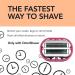 Extender Handle Full Body Shaver for Men & Women - 20 Extension Holders Adjustable & Foldable with Detachable Lotion Applicator - Ideal for Back Legs & Arms - Black - Buy Online on GoSupps.com
