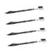 FOMIYES 4pcs Two-in-one Eyebrow Pencil Eyebrow Pencil Black Makeup Tools Makeup Eyebrow Pencils Spool Modify 1 count (Pack of 1) Brown