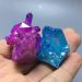 Natural Crystal Rough 2pcs Rainbow Titanium Bismuth Silicon Cluster Aura QuartzStones - Buy Online on GoSupps.com