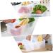 Uonlytech Food Storage Box Fridge Clear Refrigerator Bins Egg Container Plastic Container Egg Tray re-usable - Buy Online on GoSupps.com