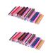 Housoutil 100 Pcs Spray Talcum Scatchbook Scalp Massager Comb Horn Scrapbooks Material Cane Diy Nail Art Fingertip Nail Rings Self Made Nail Art Stickers Decorate 3d Manicure mediumx2pcs As Shownx2pcs