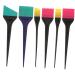 WOONEKY 6 pi ces Pinceaux de Teinture Cheveux Silicone Applicateurs pour Coloration et D coloration Kit pour Salon et Usage Personnel Manche Confortable Al atoires Couleur Al atoire