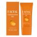 blmcoos Exfoliating Face Gel Orange Exfoliating Gel Body Exfoliator Removes Dead Skin Cells to Lighten Body Orange Enzyme Moisturizing Face Scrub (1