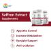 Organic Pure Saffron Extract 88.5mg - 60 Vegan Capsules | Non-GMO Saffron Supplements - Buy Online on GoSupps.com