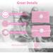 ACWOO Motion Sickness Wristbands - 2 Pairs Anti-Nausea Bands for Kids & Adults | Car & Sea Sickness Relief | Pink & White - Buy Online on GoSupps.com