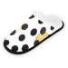 RPlife Spa slippers green watercolor cactus succulents multicolored soft guests slippers comfortable women slippers house guests slippers Large Cute black dots