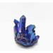 Natural Crystal Rough 75g Crystal Cluster Specimen Blue Angel Aura Flower Natural Electroplating Gemstone Quartz Cluster - Buy Online on GoSupps.com