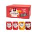 Schwartau extra portions mix box jam portion shells (50 x strawberry 25 x apricot 25 x sour cherry) large pack 100 x 25g extra mix box
