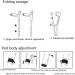 Adult Forearm Cane Half Cuff Elbow Crutches Ight Telescopic Folding Arm Crutch for Medical Rehabilitation 10 Height Adjustable Warm Life Warm as Ever - Buy Online on GoSupps.com