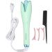 Auto Hair Curler Iron Negative Automatic Curling Iron with Long Barrel for Waves and Curls Anti Scald Anti Tangle Rotating Curling Wand for Hair Styling Green - Buy Online on GoSupps.com