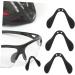 Coheali Adjustable Bicycle Glasses Nose Pads - Black Replacement Cushions for Comfort & Protection - Buy Online on GoSupps.com