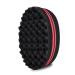 ELERA Hair Sponge Brush Big Holes (14mm Hole) Afro Curl Sponge Double Side Oval Magic Twist Coils Wave Hair Sponge for Home and Barber 1PCs