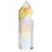 White Quartz Crystal Wand - Healing Gemstone for Reiki Meditation - Buy Online on GoSupps.com