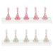 POPETPOP 2 Sets Acrylic Nail Display Stand Nail Practice Holder Magnetic Nail Practice Stand Fingernail DIY Nail Design Stand for False Nail Manicure Tool Home Salon Use