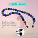 Sensory Chew Necklace for Kids | 2 Pcs Silicone Fidget Teether for Autism ADHD SPD | Chewy Necklace for Boys & Girls to Reduce Anxiety - Buy Online on GoSupps.com