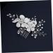 DOITOOL 1pc Comb Crystal Hairpin Wedding Hair Clip Rhinestone Barrettes Handmade Rhinestone Hair Accessories Crystal Hair Decor Bridal Hairband Hair Supply Decorate Vintage Bride Alloy - Buy Online on GoSupps.com