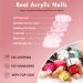 Buy KQueenest Ombre Pink Press On Nails | Short & Medium Square Gel Glue Nails | French Style Thick Acrylic Nails for Women - Perfect for Daily Wear & Events - Buy Online on GoSupps.com