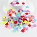 100pcs Guafeih Felt Cloth Five-Petal Artificial Flowers - Wedding Home Decor DIY Scrapbooking Wreath Lore - Mixed Colors - Buy Online on GoSupps.com