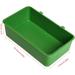 HEYCE Bird Bath for Cage - Pet Bird Baths with 2 Side Hooks | Birdcage Bathroom Bath Tub for Small Parakeet Cockatiel Conure Budgie 3 in 1 Bird Bathing Box Feeding Cup Water Dish - Buy Online on GoSupps.com