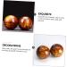 Plafope 2-Piece Health Ball Set - Round Fitness & Hand Massage Tools | Decorative Harz Fitness Balls - Buy Online on GoSupps.com