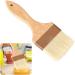 Pastry Brush with Boar Bristle & Wooden Handle | BBQ Basting Oil Brush | Essential Cooking Supplies for Kitchen & Fermentation Basket - Buy Online on GoSupps.com