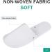 Premium Disposable White Hotel Slippers - 100 Pairs | Universal Size for Men & Women | Ideal for Hotels Spas & Guests - Buy Online on GoSupps.com