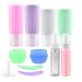 Small Travel Size Bottles Set Leak Proof Squeezable Travel Size Containers Silicone for Toiletries TSA Approved Refillable Travel Accessories for Shampoo Lotion Soap (11 Packs)