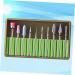 2 Sets Cuticle Drill Bits manicure drill bits tungsten carbide nail drill nail file nail grinding polisher Gel Nails Bit nail grinding head nails kits ceramic tools diamond Acrylic - Buy Online on GoSupps.com