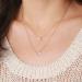 Layered Lucky Horseshoe Necklace - Gold Rhinestone Pendant Choker for Women & Girls | Vintage U-Shape Jewelry Gift - Buy Online on GoSupps.com