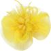 Girls Yellow Fascinator Hat - Vintage Floral Headpiece for Cocktail Tea Party, Wedding & Bridal Events - Buy Online on GoSupps.com
