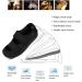 LEEWEE Men's Diabetic Shoes for Swollen Feet - Adjustable Closure, Lightweight & Non-Slip - Black, Size 34 - Buy Online on GoSupps.com