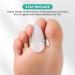 Welnove Gel Toe Separators for Bunions - Toe Spacers for Overlapping Toes & Calluses - Soft Silicone Bunion Corrector (8 Pack, Medium) - Buy Online on GoSupps.com