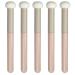 5-Piece Mushroom Makeup Sponge Concealer Brush Set for face nose eyelids Vegan and nonirritant Ideal for Brightening and Perfect Concealing