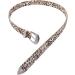 Vintage Double-Buckle Western Leather Rhinestone Belt for Women - 41.3 Inch - Buy Online on GoSupps.com