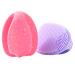Yeadmal Silicone Facial Cleaning Brush 2-Part Soft Face Scrubber for Women | Pink & Purple Face Brush for Deep Cleaning - Buy Online on GoSupps.com