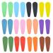 Hair clips plastic colorful 5.1 cm 24 pieces