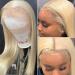 24 Inch Blonde 613 Lace Front Wig with Baby Hair | Brazilian Virgin Human Hair | HD Transparent Lace | Natural Hairline | Women's Straight Wig - Buy Online on GoSupps.com