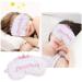EleCharm Plush Sleeping Masks 2 Pack - Soft Animal Design Eye Masks for Kids & Women - Princess Pink - Buy Online on GoSupps.com