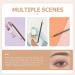 DECHOUS Crayon Sourcils Waterproof Brun 1 PC Stylo Sourcils Longue Tenue Anti-Bavures R tractable sans Taille-Crayon Maquillage Naturel pour Voyage et Plein Air - Buy Online on GoSupps.com