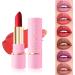 Waterproof Matte Lip Gloss for Women Long Lasting Smudge-Proof Matte Lipstick Makeup Pigments Cup Matte Lipstick Moisturizing Brown Pigments - Buy Online on GoSupps.com