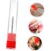 BIUDECO Nail Polisher Nail Art Polishing Tools Acrylic Nail Drill Bits Nail Bits for Women Nail Drill Bits for Nail Salon Manicure Supplies Manicure Tools Nail Bits for Nail Drill 7.00X1.30X1.30CM Red - Buy Online on GoSupps.com