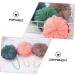 2pcs Pumpkin Bath Balls - Super Soft Loofah & Back Scrubber Cleaning Tools for Body & Toilet | Men's Toiletries - Buy Online on GoSupps.com