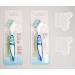 Denture Cleaning Brush Set - Ergonomic Toothbrush & Dustproof Holder for Effective Care - Multi-Layered Bristles (Blue & Green - Buy Online on GoSupps.com