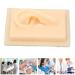 Silicone Ear Model Vivid Shape Durable Wearable Comfortable Soft Human Ear Model Glossy Texture Safe Practical for Teaching Demonstration(Left) - Buy Online on GoSupps.com
