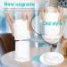 URPOWER 2nd Gen 300ml Aroma Essential Oil Diffuser - Ultrasonic Air Humidifier with Auto Shut Off - 7 Color Lights - 4 Timer Settings - White - Buy Online on GoSupps.com