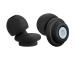 Kiniza Ear Plugs for Sleeping Noise Cancelling Super Soft Reusable Hearing Protection in Flexible Silicone for Sleep with Case for Sleeping Snoring Traveling Concerts Construction Study(Black)