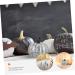 DECHOUS 20 Pcs Foam Pumpkin Halloween Pumpkin Decorations Glitter Pumpkins Small Artificial Pumpkins Halloween Foams Pumpkins Artificial Pumpkins Prop Pumpkin Ornaments Gold Powder Silverx2pcs 5CMx2pcs - Buy Online on GoSupps.com
